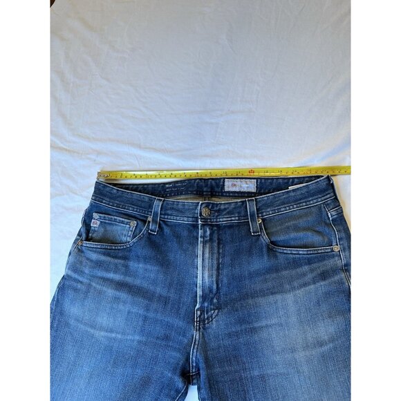 AG Adriano Goldschmied Men's Tellis Modern Slim Fit Jeans Distressed 34x33 Blue - Picture 5 of 11